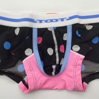 トゥート(TOOT)の●新品レアＬサイズ  #TOOT ナノボクサー ドット柄マルチカラー(ボクサーパンツ)