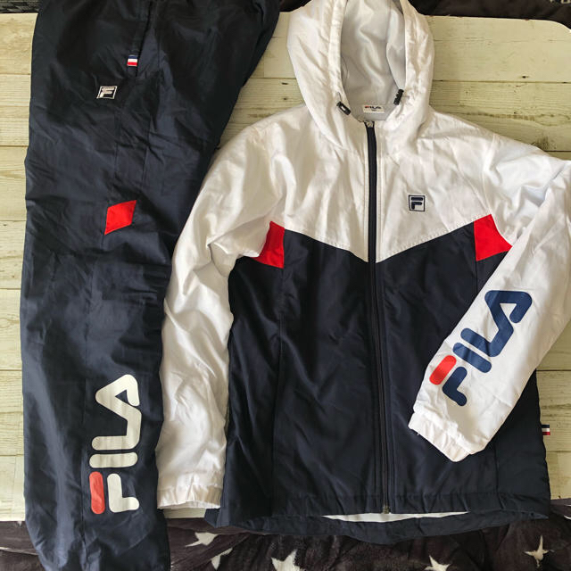 used FILA ウインドブレーカー 上下