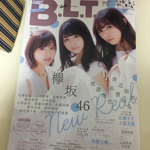 欅坂46(けやき坂46)(ケヤキザカフォーティーシックス)のB.L.T 欅坂46 表紙 ポスター付き エンタメ/ホビーのタレントグッズ(アイドルグッズ)の商品写真