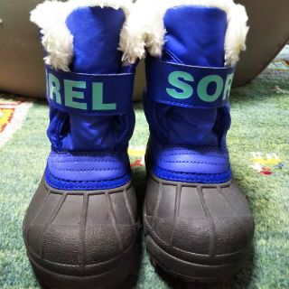 ソレル(SOREL)のSOREL 子供スノーブーツ 15センチ(アウトドアシューズ)