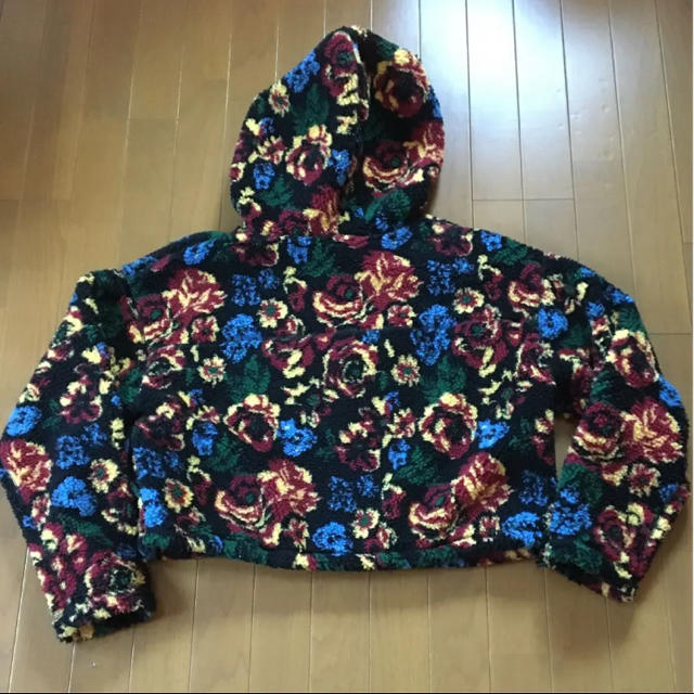 FLORAL BOA SHORT ANORAK