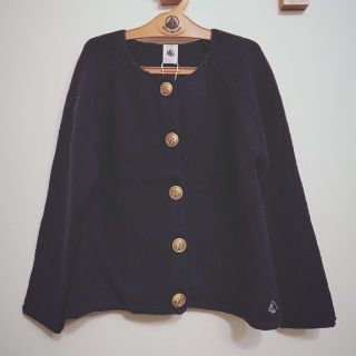 プチバトー(PETIT BATEAU)のPETIT BATEAU　ニットカーディガン(カーディガン)