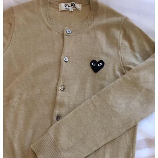 コムデギャルソン(COMME des GARCONS)の［値引]コム・デ・ギャルソン 定番ベージュカーディガン(カーディガン)