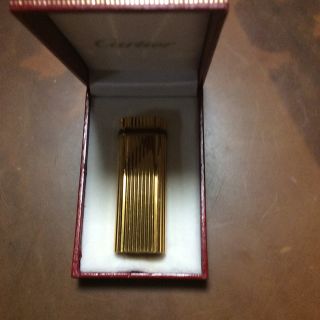 カルティエ(Cartier)のカルティエ  ゴールドのライター(タバコグッズ)