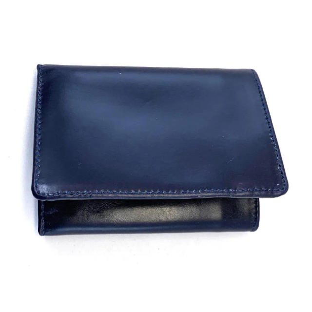 GLENROYAL(グレンロイヤル)のグレンロイヤル　3つ折り財布　ダークブルー メンズのファッション小物(折り財布)の商品写真