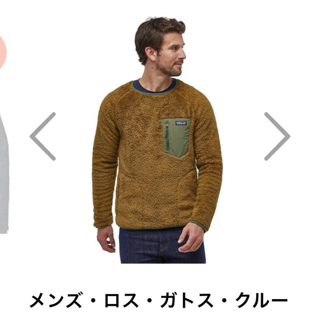 patagonia(パタゴニア)のパタゴニア  ロスガトスクルー　Sサイズ メンズのトップス(その他)の商品写真