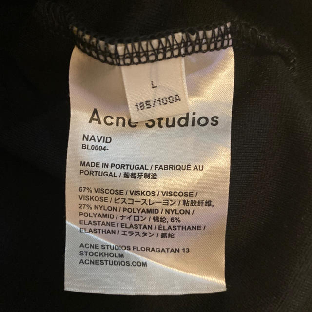 ACNE(アクネ)のacne studios Tシャツ スウェット セット販売 L メンズのトップス(スウェット)の商品写真