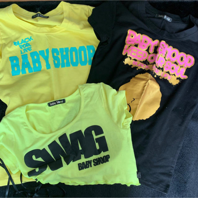 baby shoop(ベイビーシュープ)のBABY SHOOP Tシャツ セット レディースのトップス(Tシャツ(半袖/袖なし))の商品写真