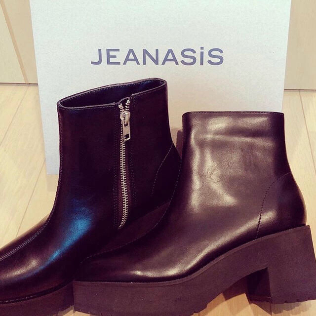 JEANASIS プラットフォームヒールブーツ