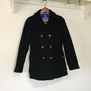 バーバリーブルーレーベル(BURBERRY BLUE LABEL)のバーバリーブルーレーベル　コート　ブラック(ピーコート)