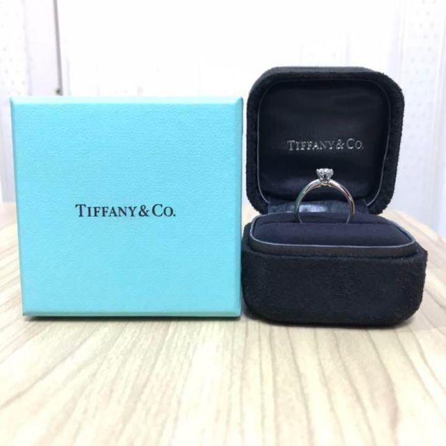 Tiffany & Co. - 【超美品】Tiffany ティファニー ソリティア 0.33ctダイヤ リング