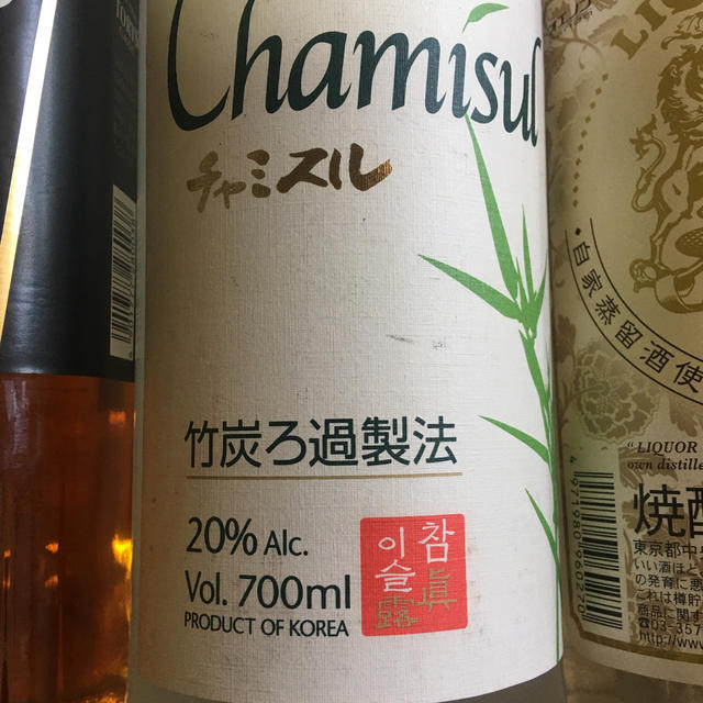 サントリー(サントリー)のトリスクラシック、チャミスル、リカーゴードー 食品/飲料/酒の酒(焼酎)の商品写真