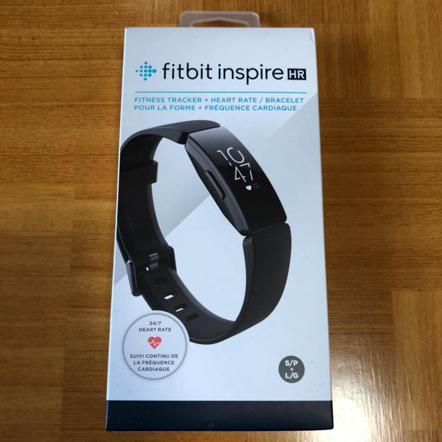 fitbit inspire HR - トレーニング用品