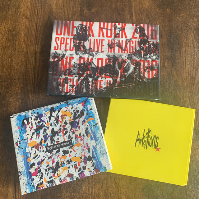 ONE OK ROCK(ワンオクロック)のワンオクロック アルバムライブDVDセット エンタメ/ホビーのCD(ポップス/ロック(邦楽))の商品写真