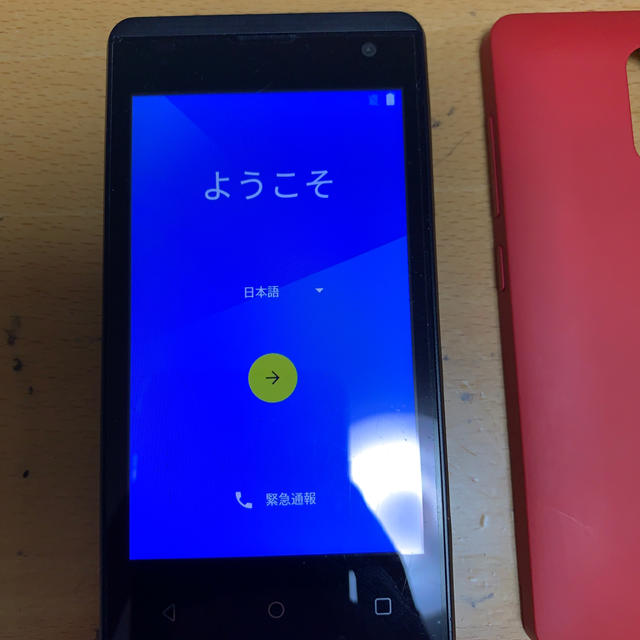 ANDROID(アンドロイド)のグーのスマホ　CP-L43 g06 スマホ/家電/カメラのスマートフォン/携帯電話(スマートフォン本体)の商品写真