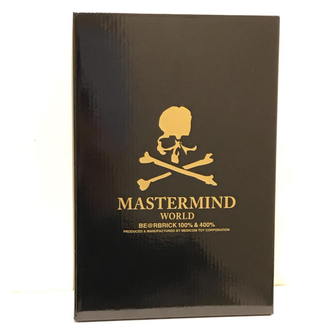 即発可！BE@RBRICK MASTERMIND ベアブリック マスターマインド