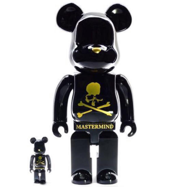 mastermind JAPAN(マスターマインドジャパン)の即発可！BE@RBRICK MASTERMIND ベアブリック マスターマインド エンタメ/ホビーのフィギュア(その他)の商品写真