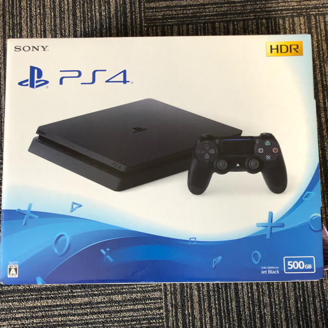 PlayStation4(プレイステーション4)のSONY PlayStation4 本体 CUH-2200AB01 エンタメ/ホビーのゲームソフト/ゲーム機本体(家庭用ゲーム機本体)の商品写真