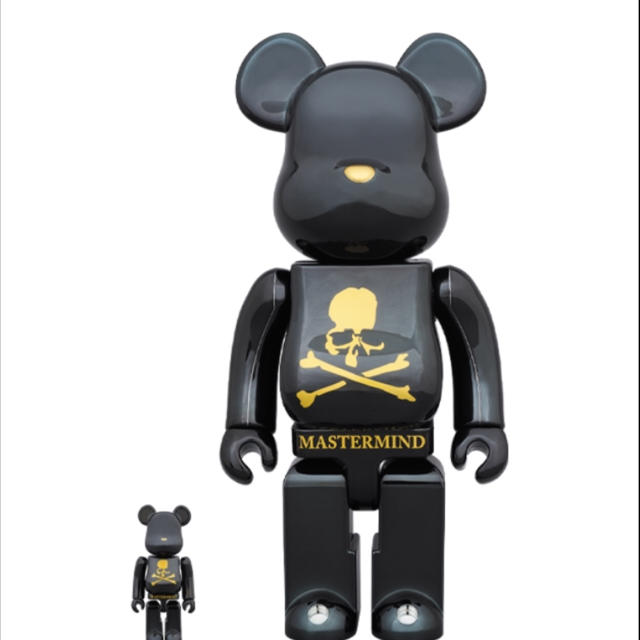 フィギュア新品 BE@RBRICK ベアブリック マスターマインド エイプ