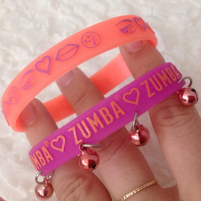 Zumba(ズンバ)のズンバラバーブレス レディースのアクセサリー(ブレスレット/バングル)の商品写真