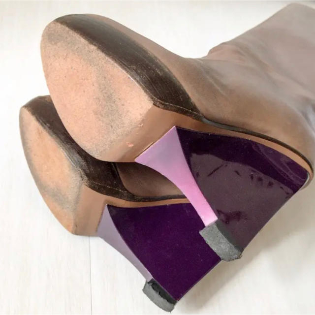 Marni(マルニ)の専用　マルニ　レア　marni ロングブーツ　切り替え　レザー　牛革 レディースの靴/シューズ(ブーツ)の商品写真