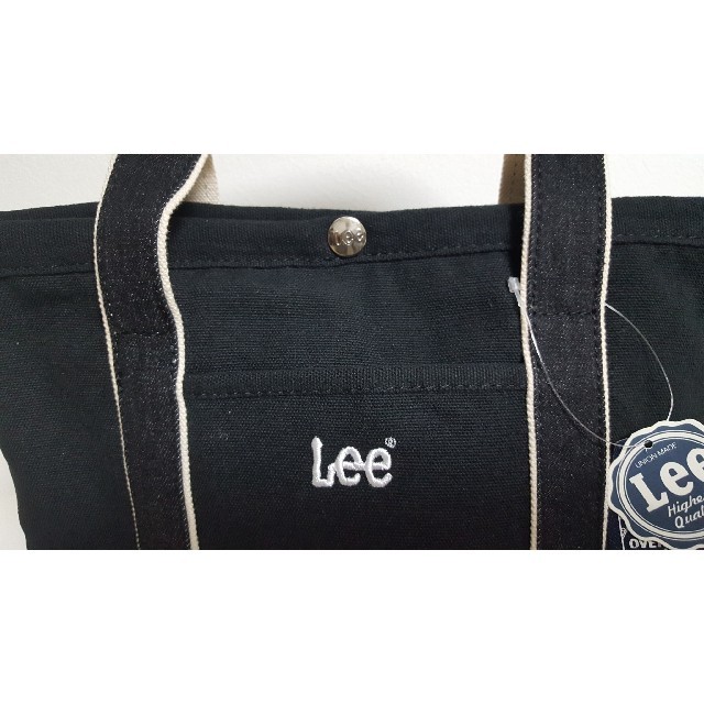 Lee(リー)のLee キャンバスミニトートバッグ(Black) レディースのバッグ(トートバッグ)の商品写真