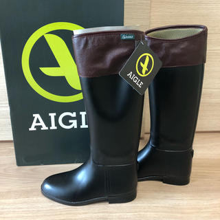 エーグル(AIGLE)の【新品未使用】AIGLE レインブーツ(レインブーツ/長靴)