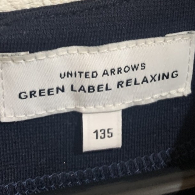 UNITED ARROWS green label relaxing(ユナイテッドアローズグリーンレーベルリラクシング)のてるてる様専用　ワンピース　グリーンレーベルリラクシング　135cm　セレモニー キッズ/ベビー/マタニティのキッズ服女の子用(90cm~)(ワンピース)の商品写真