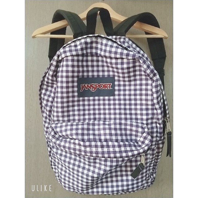 JANSPORT ジャンスポーツリュック 紫チェックの通販 by りさ's shop｜ジャンスポーツならラクマ