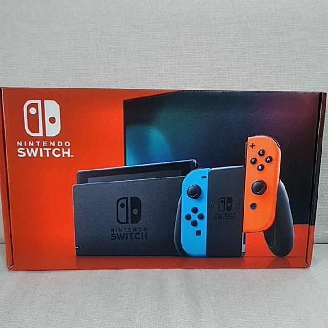 新品! 任天堂スイッチ Joy-Con(L) ネオンブルー/(R) ネオンレッド