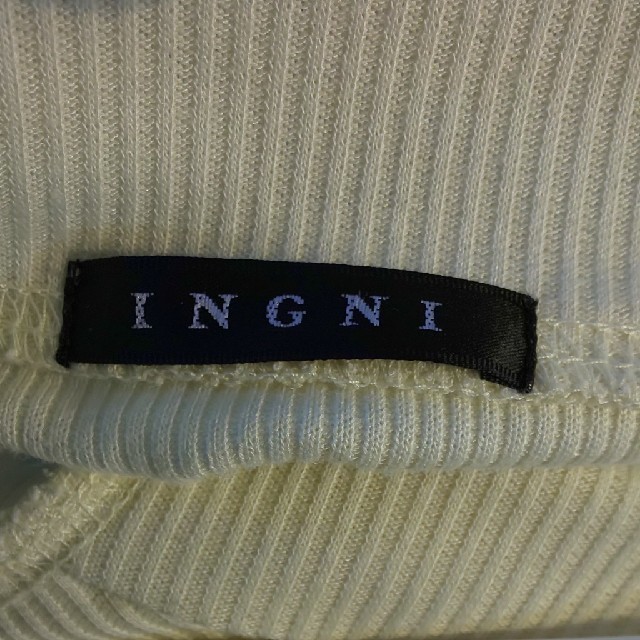 INGNI(イング)のINGNI  カットソー  M レディースのトップス(カットソー(半袖/袖なし))の商品写真