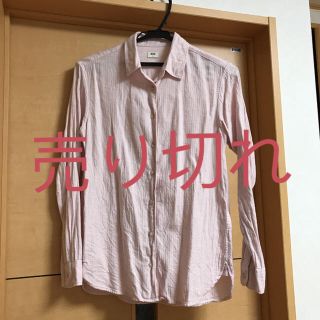 ユニクロ(UNIQLO)のユニクロ長袖シャツ未着用(シャツ/ブラウス(長袖/七分))