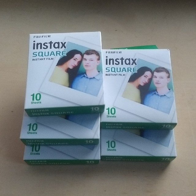 未使用 instax square 10sheet 5箱