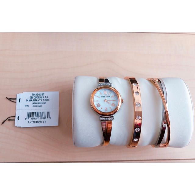 ANNE KLEIN - 【新品未使用】ANNE KLEIN(アンクライン) 腕時計 ピンク