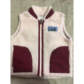 パタゴニア(patagonia)のpatagonia kids フリースベスト　12M パタゴニア レトロ(ジャケット/コート)