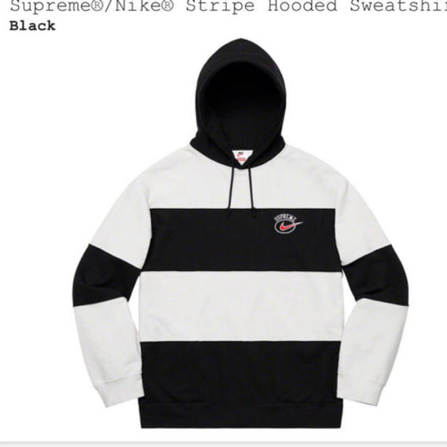 Supreme(シュプリーム)の【Lサイズ送料込】シュプリーム Stripe Hooded Sweatshirt メンズのトップス(パーカー)の商品写真