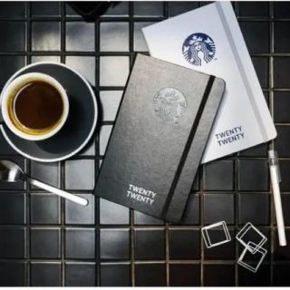 スターバックスコーヒー(Starbucks Coffee)のシンガポール限定♡新品♡スターバックス♡モレスキンコラボ2020年手帳♡ブラック(カレンダー/スケジュール)