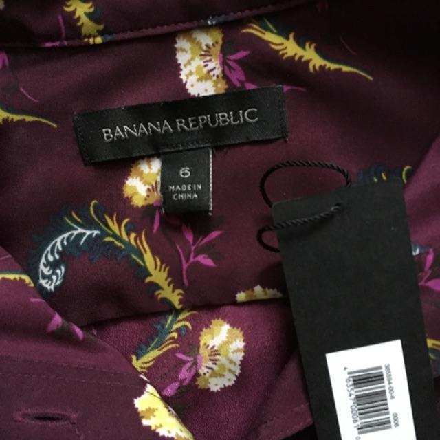 Banana Republic(バナナリパブリック)のバナリパ　深いパープルさらりワンピース レディースのワンピース(ひざ丈ワンピース)の商品写真