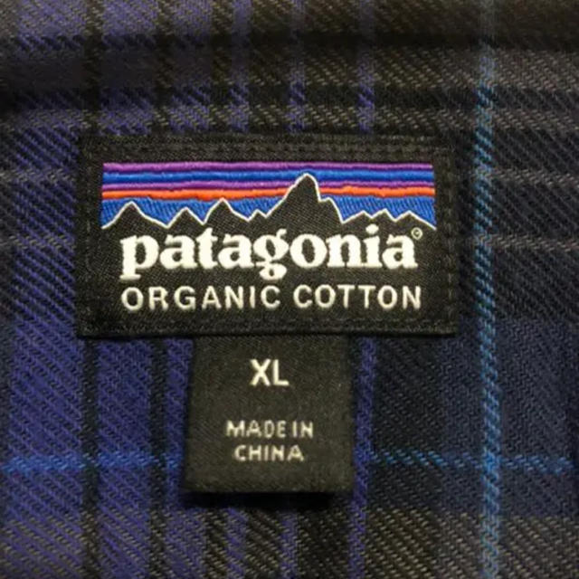 patagonia(パタゴニア)の【XLサイズ】パタゴニア  オーガニックコットン チェック柄 メンズのトップス(シャツ)の商品写真