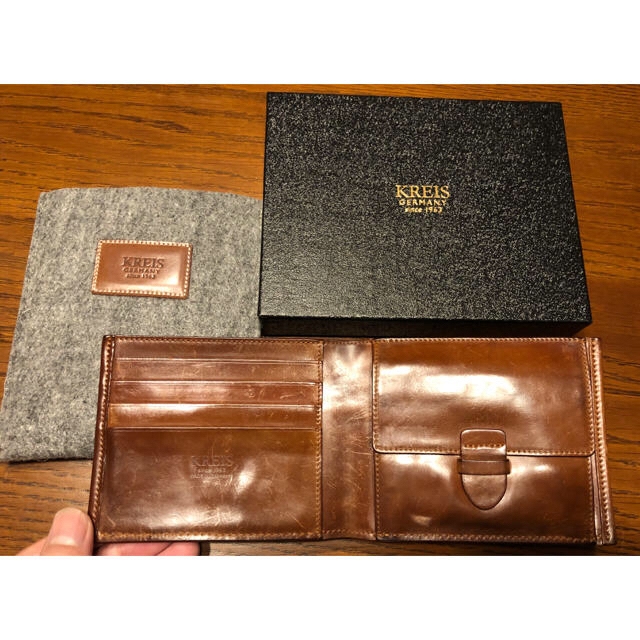 kreis クライス ウイスキーコードバン ALDEN ラコタハウス 希少 美品折り財布