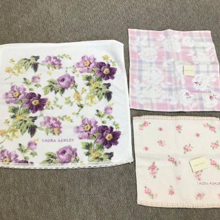 ローラアシュレイ(LAURA ASHLEY)のLAURA ASHLEY（ローラアシュレイ）タオルセット(ハンカチ)