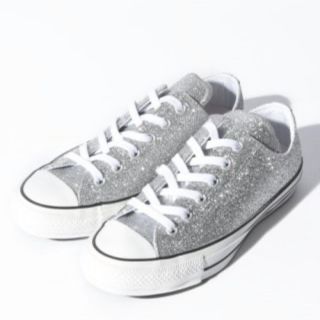 コンバース(CONVERSE)のconverse ラメ　スニーカー　箱付き(スニーカー)