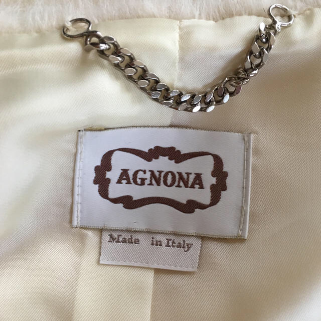 Agnona(アニオナ)のアニオナのラグジュアリーでとてもお洒落なジップアップコート レディースのジャケット/アウター(その他)の商品写真