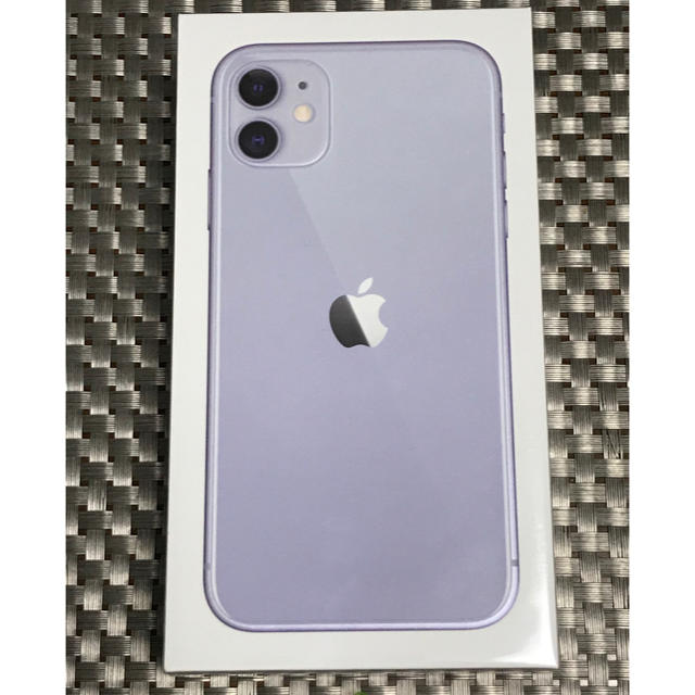 iPhone11 64GB パープル　未開封未使用新品 SIMフリー　値下げ不可