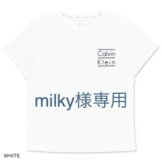 カルバンクライン(Calvin Klein)のCalvin KIein カルバンクライン Tシャツ（白）(Tシャツ(半袖/袖なし))