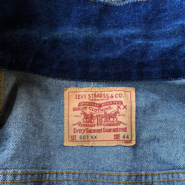 Levi's(リーバイス)のqp0517qp様専用 リーバイス LEVI'S 507XX 555 44 メンズのジャケット/アウター(Gジャン/デニムジャケット)の商品写真