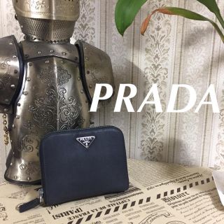 プラダ(PRADA)の【正規品】PRADA プラダ  財布 ラウンドファスナー♪(財布)