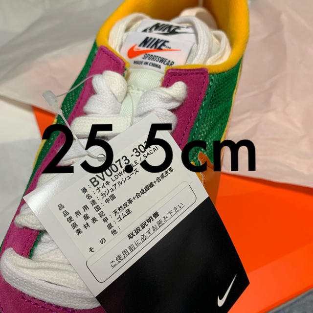 nike sacai ld waffle ワッフル us7.5 25.5 ナイキのサムネイル