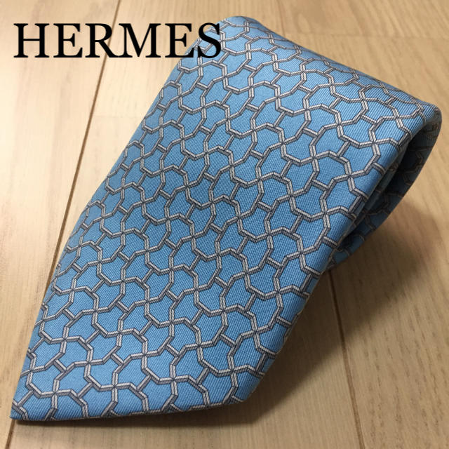 HERMES エルメス シルクネクタイ ③