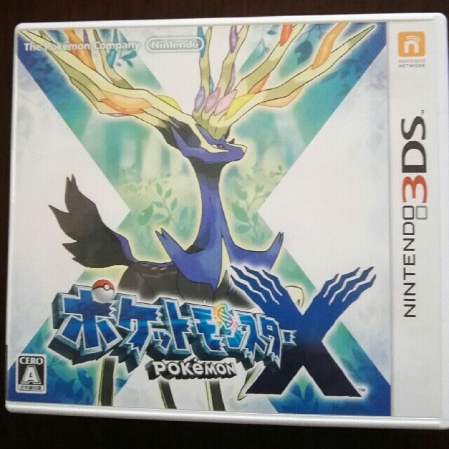 ポケットモンスター X 3DS　中古品 エンタメ/ホビーのゲームソフト/ゲーム機本体(携帯用ゲームソフト)の商品写真